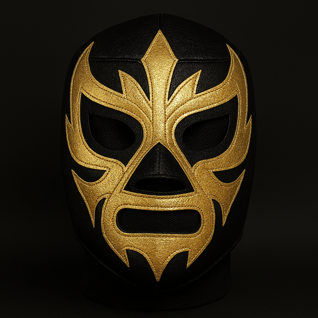 Black & Gold Mask